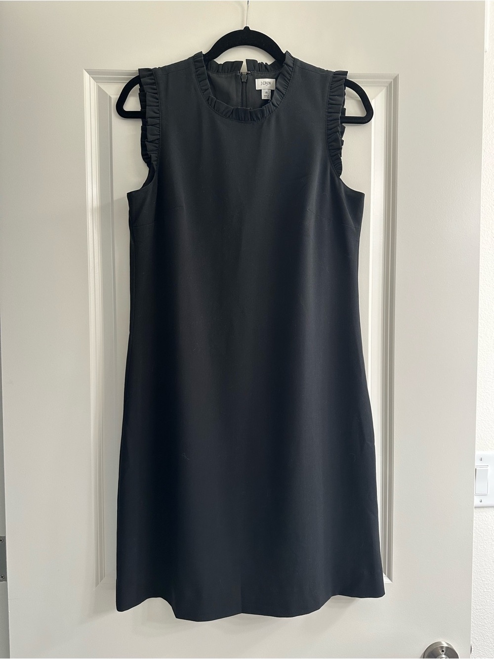 J Crew Factory Ruffleneck Dress - Picture 2 of 3